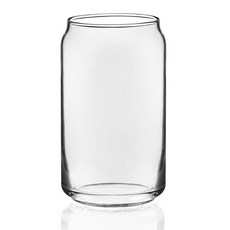 345 리비 글라스캔 370ml 비어캔 맥주잔 글라스컵, 1개