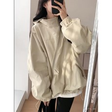 【臺灣出貨 】 小香風連帽衝鋒衣女春秋2025新款春季休閒寬鬆夾克棒球服外套上衣