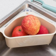 s179 물빠짐 삼각수납 바구니 싱크대 코너용 Z02002, C 그레이