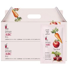 레드비트 사과 당근을 몽땅 갈아넣은 ABC 주스, 60개, 100ml