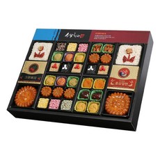 [수담한과 명품] 2단 구성 한과 명절 추석 설 선물세트 부모님 떡 이바지, 1개