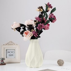 세라믹 화병 디자인 화이트 화병 꽃병 미니화병 조화화분