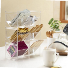 이노마타 티타임랙 1개 주방 사무실 홈카페 소품수납 주방가구, 블랙