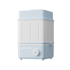 morning sky E05 奶瓶消毒鍋 HD²PC淨化高溫霧化蒸汽三合一消毒烘乾暖奶器 藍白色, E05高溫霧化蒸汽99.9%殺菌快速烘乾, BB-Sterilizer-E05