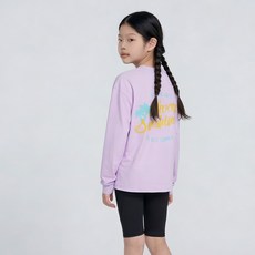 아동 주니어 루즈핏 래쉬가드 상하 세트 DH44PU-2 비치웨어 수영복