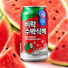 팔도 비락 수박식혜, 12개, 335ml