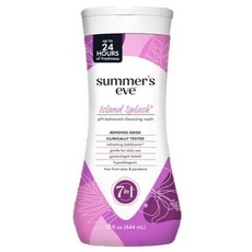 俏妞美妝 Summer's eve 私密肌浴潔露 444ML 溫和潔淨、去除異味 維持私密肌膚健康平衡, 1個, 浪漫島國
