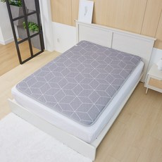 한일의료기 프리미엄 보듬 탄소매트 큐브그레이, 더블