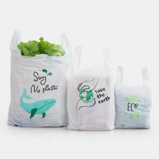 올담다 국산 친환경 생분해 비닐봉투 약국 음식물 봉지 100매, 1개, 5L