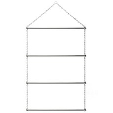 HDYEGY 말 담요 랙 헤비 듀티 스테인리스 스틸 홀더 패드 안장 24 * 44 인치