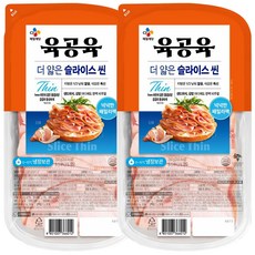 cj 육공육 슬라이스씬, 2개, 250g