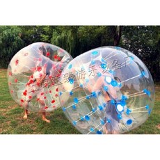 버블슈트 명랑운동회 에어바운스 버블 미터 몸싸움 두께 협동 에어볼 워크샵 범퍼 볼링 대형, C. PVC 1.5m, 1개