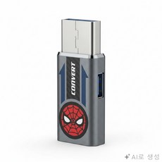 나비쌤 마블 어답터 C타입 (스파이더맨)