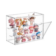 Vtopmart 다용도 아크릴 케이스 피규어 레고 장식장 정리함, 1개