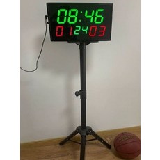 전자 점수판 농구, 1개, 소형 플러그인 99점+스탠드
