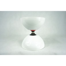 三鈴SUNDIA 培林三培鈴 扯鈴, 白色,MHD短定軸 (含扯鈴、棍子), 1個