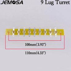 실버 도금 DIY 프로젝트 오디오 스트립 태그 보드 터미널 매트 카펫 러그 빈티지 AMP HIFI 포스트 13, 9 Lug Board 10PCS
