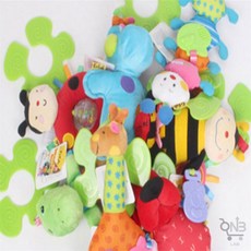 [온비랩] 치발기 인형 오감자극 유모차인형