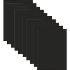 다한진 컬러 포맥스판 A3(297mm420mm*2T) 두께2mm 교재용 미술용 DIY용, 10개, 흑색
