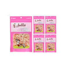 아스쿠 반려동물 후루루 슬라이스 간식, 게맛살, 30g, 5개