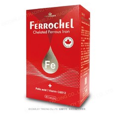 康心Convince 速鐵多 甘胺酸亞鐵複方膠囊 50顆裝 添加葉酸維生素B12, 1個, VFE