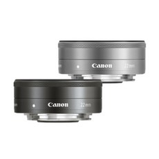 캐논 EF-M 22mm F2 STM 블랙 실버 캐논 EF-M 마운트, 실버 캐논 22mm F2 STM+정품후드