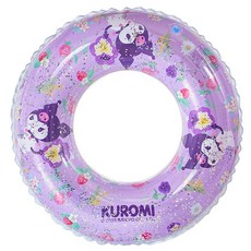 맵시아이 산리오 캐릭터 튜브 여름 물놀이 어린이 수영용품, 1개, 쿠로미70#