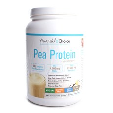 Prescribed Choice 無麩質豌豆蛋白粉 香草口味, 1個, 760克