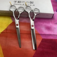 專業理髮剪刀套裝 5.5寸, 1個, 如圖所示