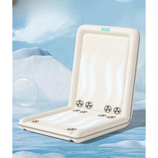 USB 통풍시트 가정용 사무실 여름방석 쿨링시트 냉풍 쿨패드 게임밍체어 시원한 블랙-자동 감지+6개 팬, USB 다용도 사용, 화이트-자동 감지+6개 팬