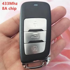 스마트키 CHANGAN 자동차 키리스 지능형 원격 키 스마트 HITAG AES4A 8A 칩 포함 CS85 CS35 CS95 CS75 433Mhz, XT70A 8A chip, 1개