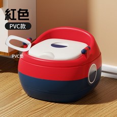 lilikoko 哩哩摳摳 多功能坐便器，可拆卸加深便槽，附有握把，適合0-8歲幼兒，藍色/黃色/紅色, 紅色, 紅色