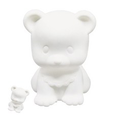 [엠유종합상사] 미술준비물 그림교구 미술용품 컬러링토이 스페셜 라인 곰돌이V1 3D 색칠놀이 키즈 핑거페인트 물감 별도구매