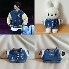 stayreal 10cm娃衣棉花娃娃五月天阿信演唱會衕款純真兔造型衣服, 1個, 黑色t,10cm （純真兔可穿） 僅售衣服