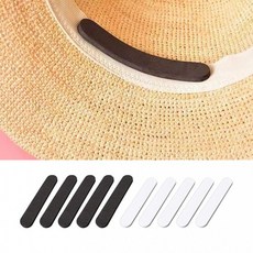 모자 둘레 사이즈 조절 쿠션 패드 테이프 10P, 1개, 화이트10P