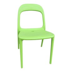 文昌家具 CH011 餐椅 戶外椅 可堆疊設計 多色選擇, 紅色, 1個