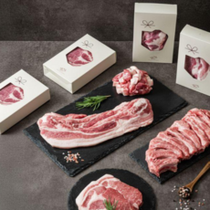 한돈 1.4kg 삼겹 목살 항정 가득 선물 세트, 1개