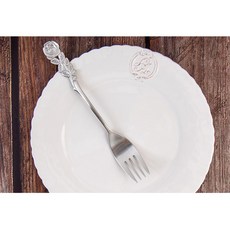 귀여운포크 호텔식 디저트 과일포크 3개 파티소품 케이크 답례품