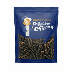 [가성비 대용량 1kg] 구운 참마 흑임자스틱 건강간식 어르신간식 부모님간식 간편간식 명절선물 전통간식 사무실간식, 1개, 1kg