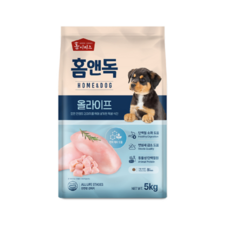 홈앤독 올라이프 5kg, 1개, 곡물