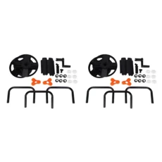 쿠쿠스토어 ABMR-2X 정원 호스 릴 파이프 보관 카트 제외 권취 도구 랙 휴대, 01 Black  Orange, 01 NONE