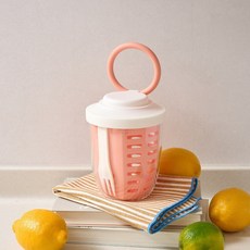 모던하우스 휴대하기 편리한 핸들형 과일야채컵 650ml 2 color 494626, 채반형