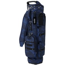 HONMA 尼龍迷彩桿袋 CB12424，時尚輕巧，多功能收納, 海軍藍迷彩