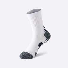 SPRINTA 기능성 프리미엄 양말 4켤레 세트, 1세트, 화이트