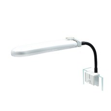 SHINMAO 全方位旋轉魚缸夾燈 觸控開關 彈性防鏽燈臂 竹製底板, 1個