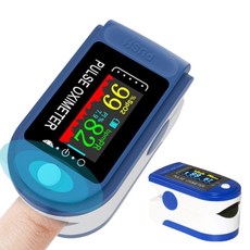 휴대용 맥박 산소포화도 측정기1p 펄스 옥시미터 원터치 가정용 의료용 혈중 산소농도
