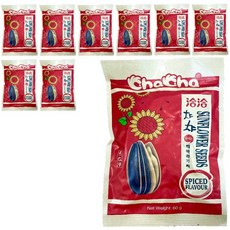 챠챠 해바라기씨 양념맛, 60g, 9개
