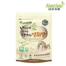 내아이애 유기농 정성빚은 쌀튀밥 과자, 쌀, 50g, 1개