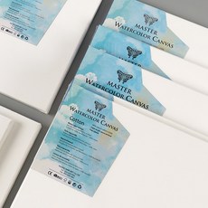 마스터 수채 면천 캔버스, 1개, 8호