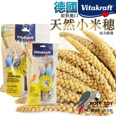 德國 Vitakraft 天然小米穗 300g /100g 原裝進口 鸚鵡零食 波力鸚鵡玩具生活館, 100g, 1個
